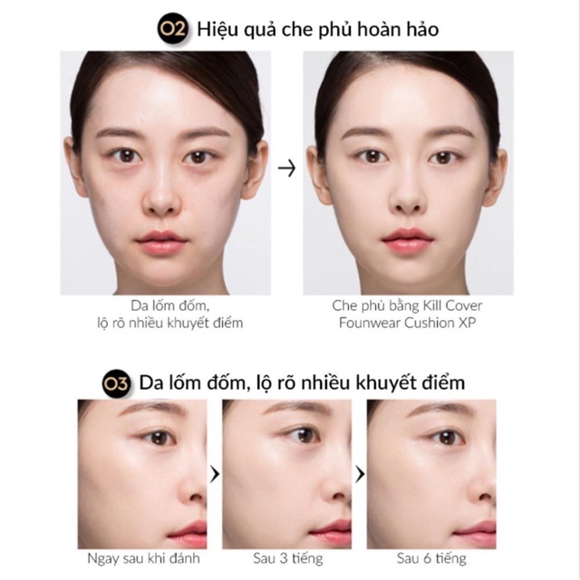 CLIO - Phấn Nước Kill Cover Founwear Cushion XP SPF 50+,PA+++ | BigBuy360 - bigbuy360.vn