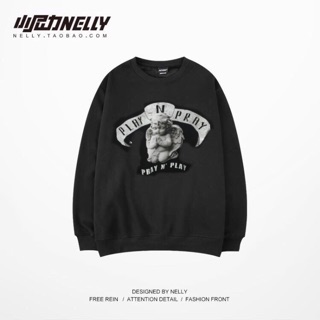 Sweater play n pray áo sweater nelly taobao