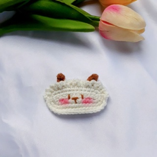 [Handmade] Kẹp tóc len hình thú nhiều mẫu dễ thương