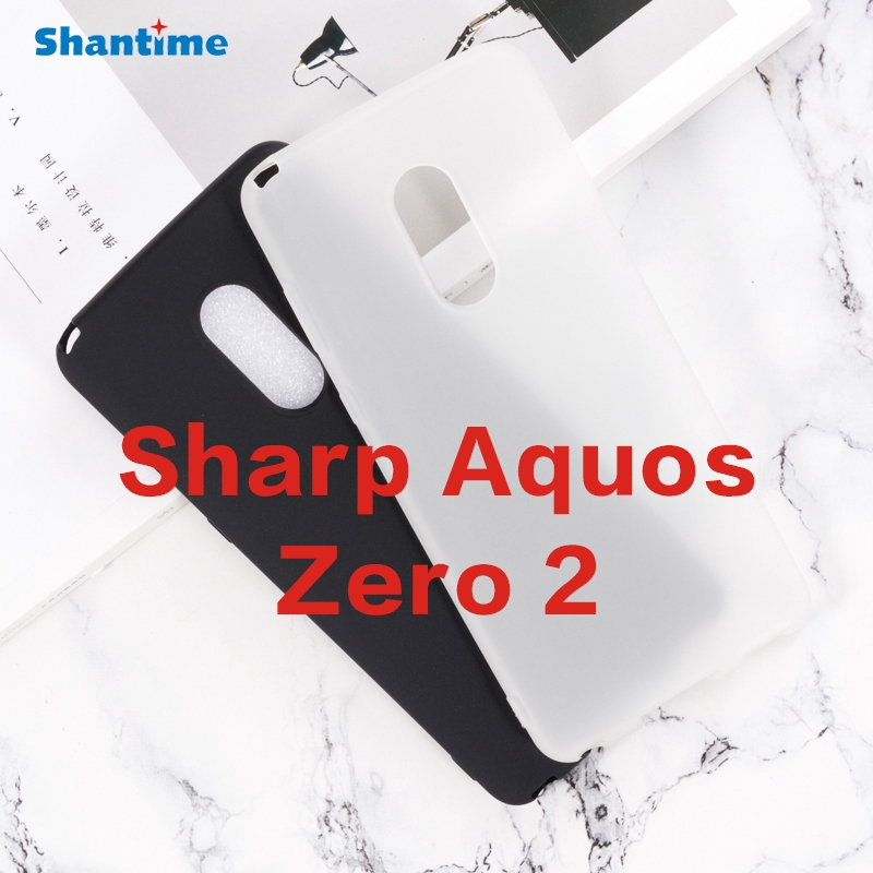Dành Cho Sharp Aquos Zero 2 Gel Silicone Điện Thoại Vỏ Bảo Vệ Mặt Sau Vỏ TPU Mềm