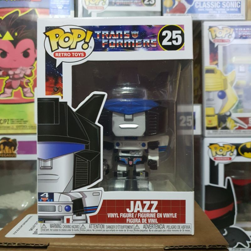Đồ chơi mô hình funko pop 25 Jazz - Transformers