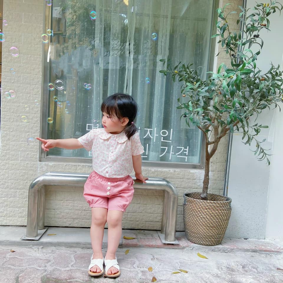 SET BỘ THÔ HỌA TIẾT QUẢ CAM ĐIỆU ĐÀ CHO BÉ GÁI