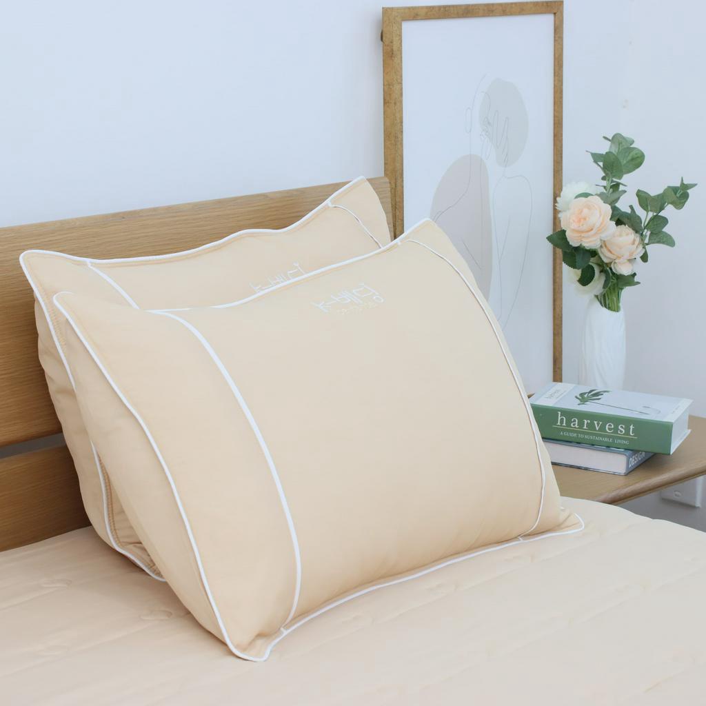 Vỏ Gối Nằm Chần bông K-Bedding by Everon chất vải Ice-Tencel KNTS 45x65cm thoáng mát, kháng khuẩn