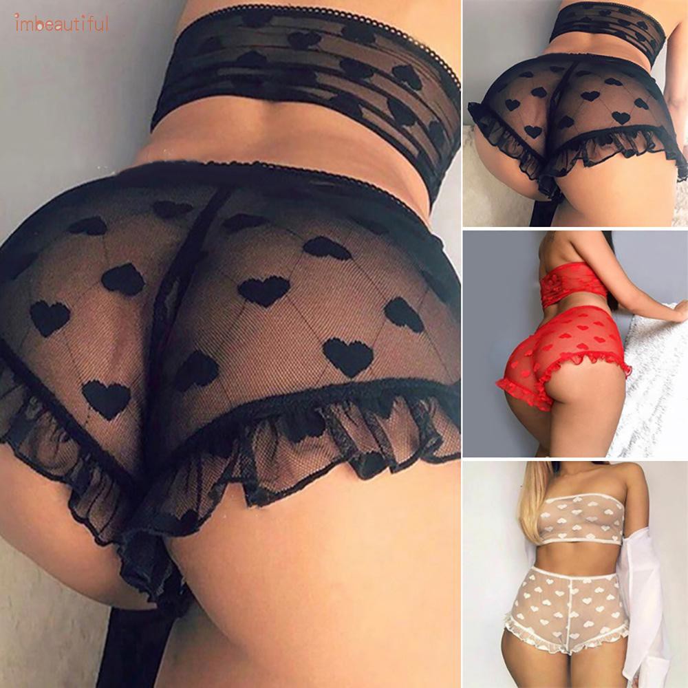 Set Đồ Ngủ Xuyên Thấu Quyến Rũ Cho Nữ