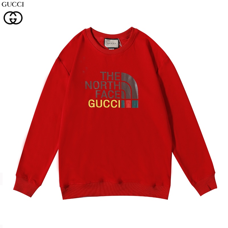 Áo Sweater Gucci The North Face Cổ Tròn Tay Dài Chất Liệu Cotton Dễ Phối Đồ Cho Nam Và Nữ # K02