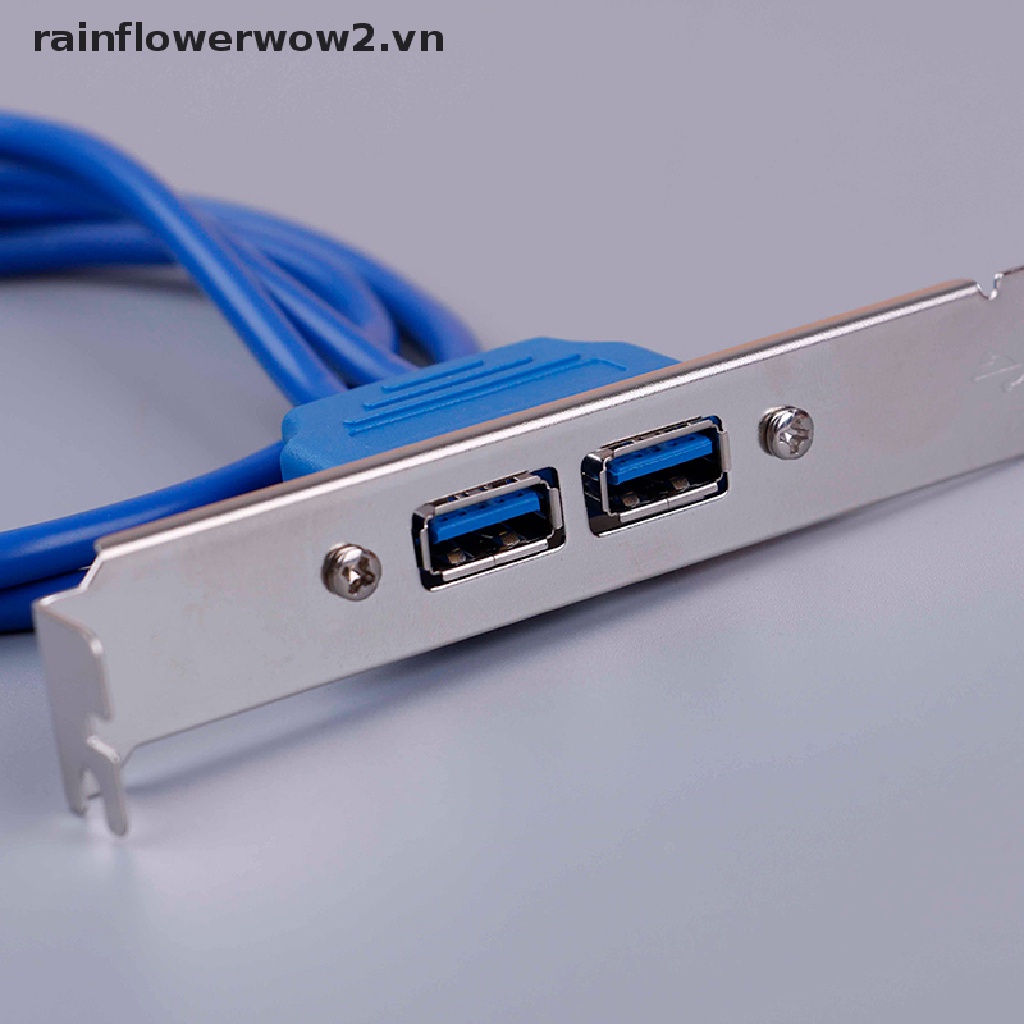 Dây Cáp Nối Dài Bảng Mạch Chủ 2 Cổng USB 3.0 20-Pin