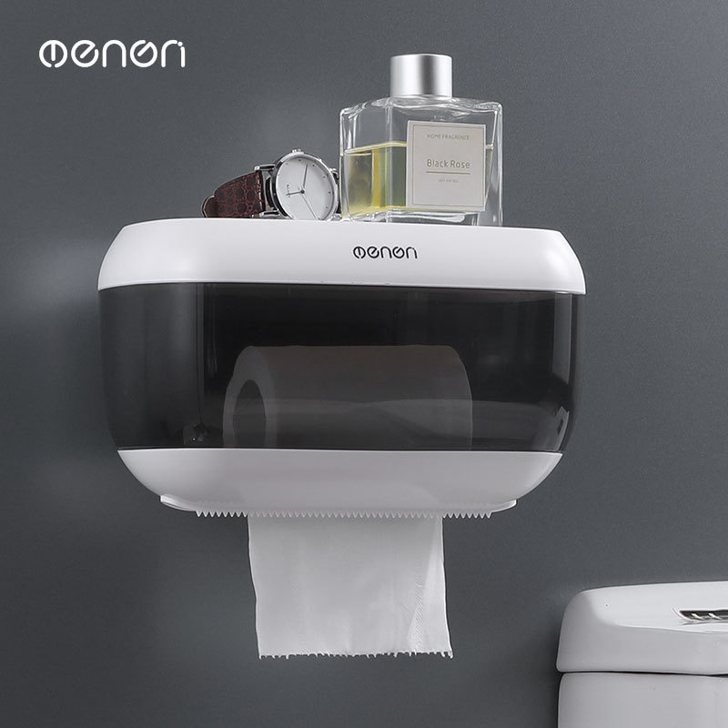 Hộp Đựng Cuộn Giấy Vệ Sinh Không Đục Lỗ Chống Thấm Nước