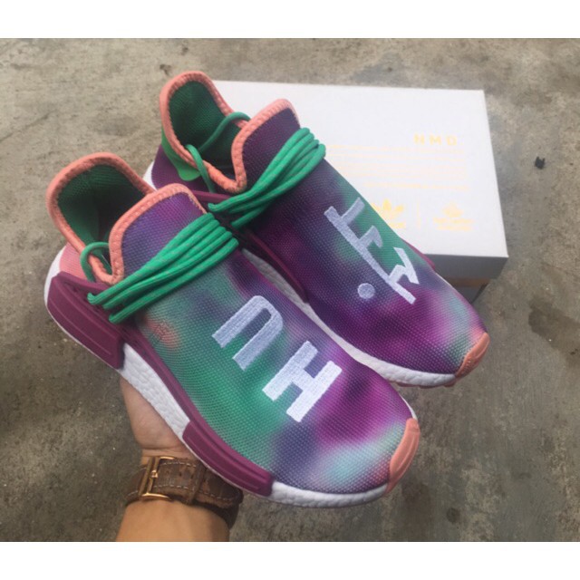 Giày Thể Thao ADIDAS NMD HUMAN RACE Bảy Sắc (Ảnh Thật)_Giaysneaker