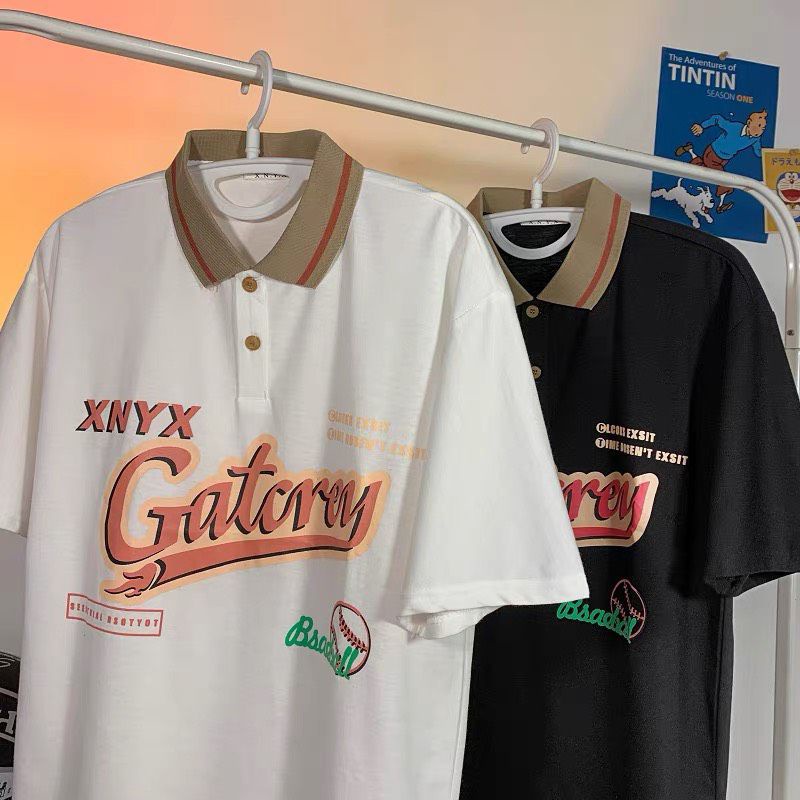 [ Rẻ vô địch ] Áo thun có cổ, áo polo unisex chất cotton co dãn - Gatorery