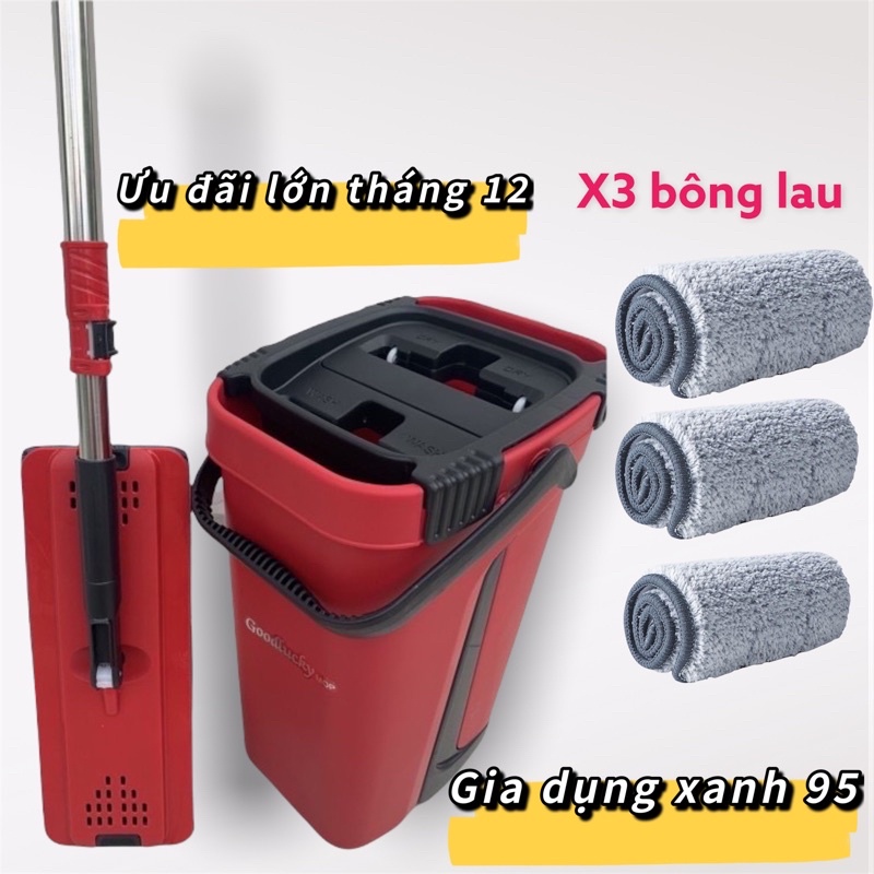 bộ lau nhà thông minh bản cao cấp