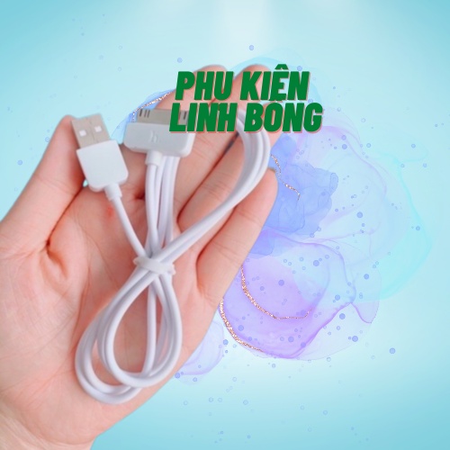 Cáp sạc 4/4s, 2/3/4 hàng hãng bảo hành 3 tháng, Truyền dữ liệu nhanh