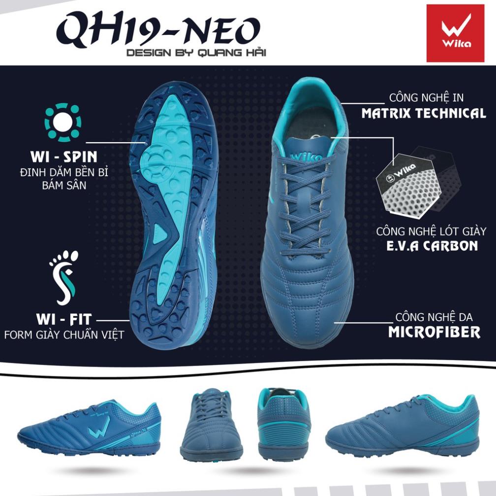 GIÀY ĐÁ BÓNG CHÍNH HÃNG THƯƠNG HIỆU QUANG HẢI WIKA QH19 NEO 2021 -JOI*
