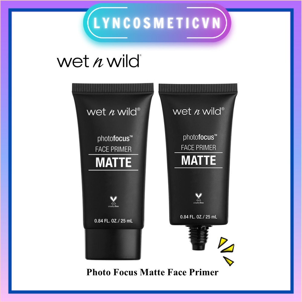 Kem lót Wet N Wild Photo Focus Matte Face Primer No Sebum BLUR Primer .