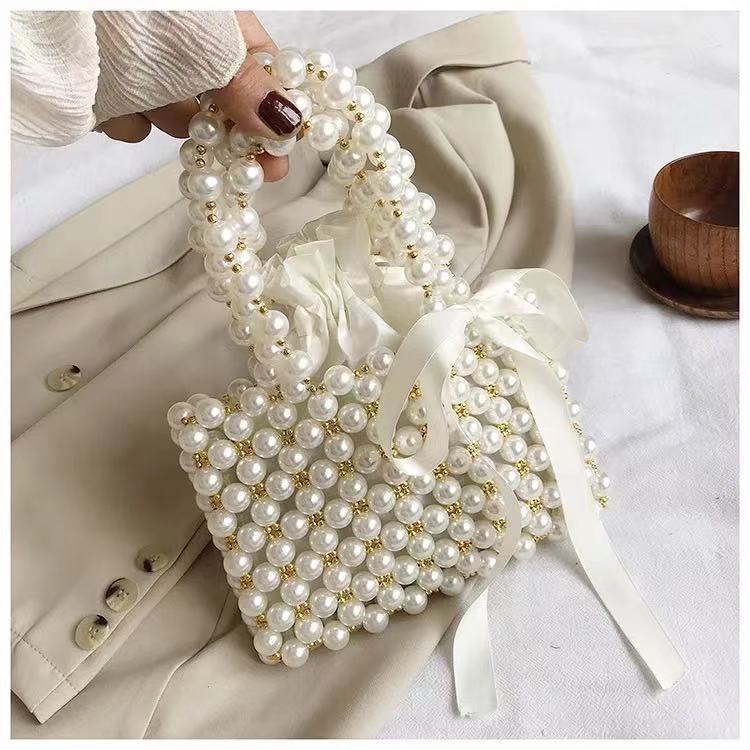 Túi Xách Đính Hạt Phong Cách vintage Thời Trang Cho Nữ
