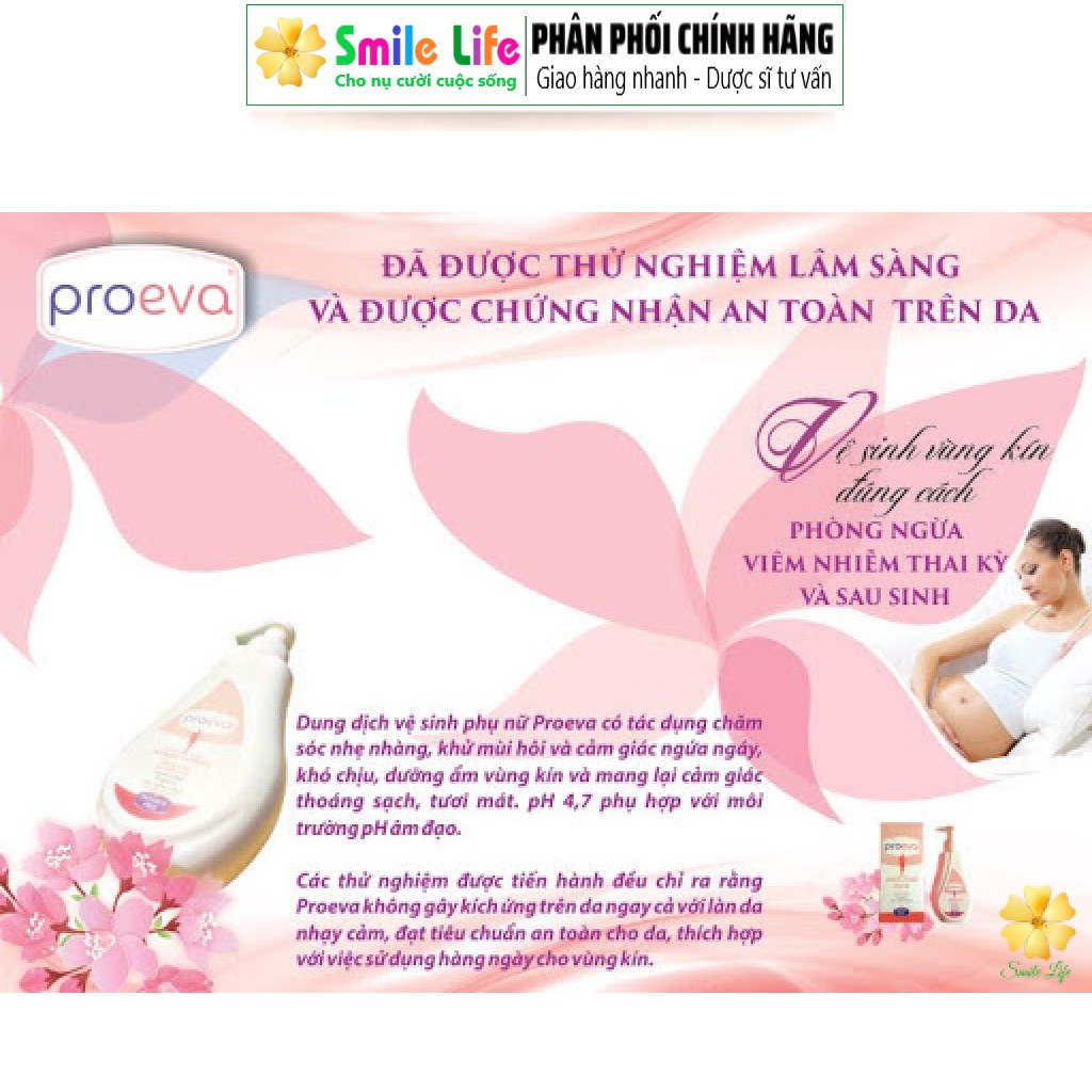 SMILE LIFE | Proeva ® 125ml - Vệ sinh bà bầu cao cấp Itaia