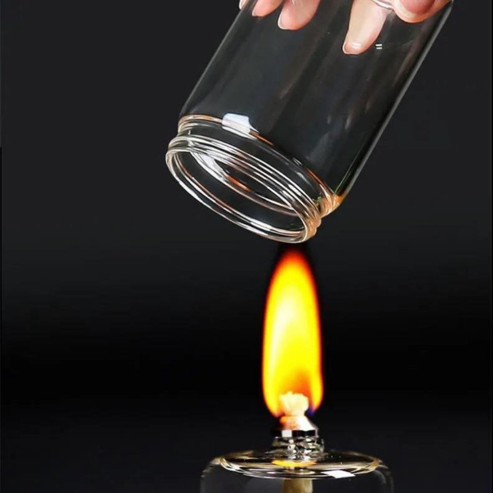 Hũ / Lọ thủy tinh đựng gia vị chống ẩm kèm muỗng đa năng tiện ích đồ dùng nhà bếp