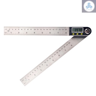 Thước đo góc điện tử đa năng 360 độ° thước đo góc điện tử bằng thép không gỉ với chức năng giữ và zeroing vn26