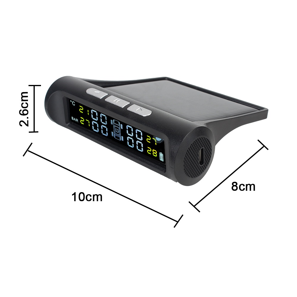 Hệ Thống Giám Sát Áp Suất Lốp TPMS Với 4 Cảm Biến Ngoài Cho Xe Ô Tô