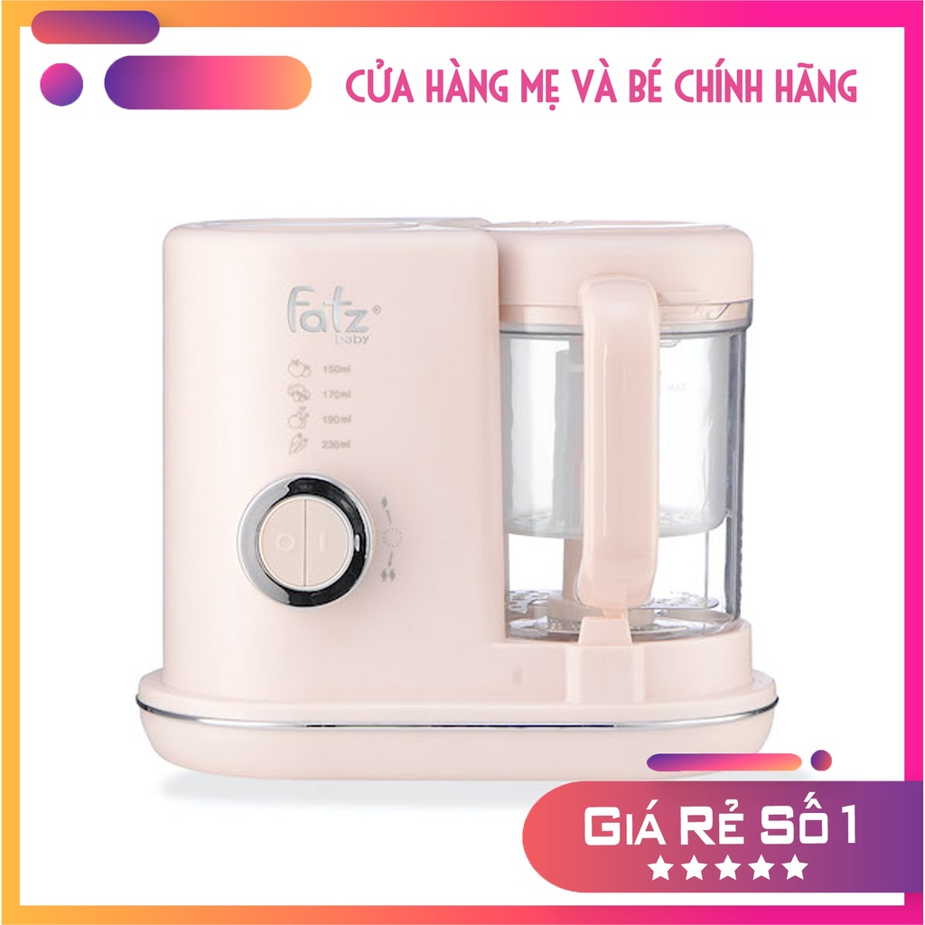 ( BH 12 tháng) Máy xay - hấp thức ăn dặm Fatzbaby - Pro 3 - FB9620KM