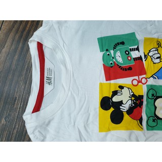 Bộ bé trai HM họa tiết Mickey (Size 2-10y)
