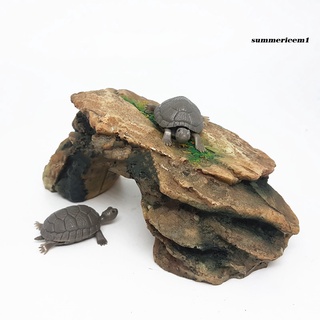 Bệ Đá Trang Trí Bể Cá / Rùa / Bò Sát Độc Đáo