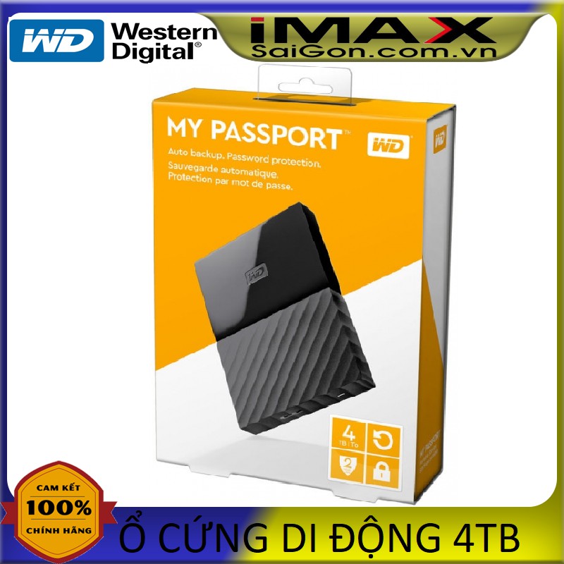 Ổ CỨNG DI ĐỘNG WD MY PASSPORT 4TB