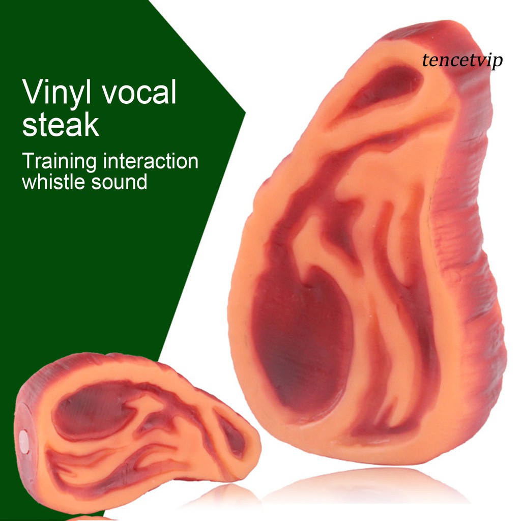 Đồ Chơi Bằng Nhựa Hình Thịt Cho Thú Cưng Gặm Độc Đáo