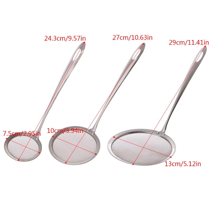 1 Vợt Lưới Lọc Dầu Bằng Thép Không Gỉ
