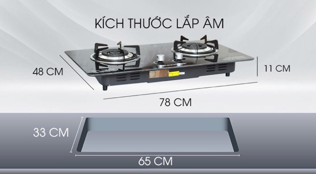 Bếp gas âm Sunhouse SHB- 6636  MỚI 100%  tặng dây gas,Hệ thống đánh lửa IC, tạo tia lửa cực nhanh.