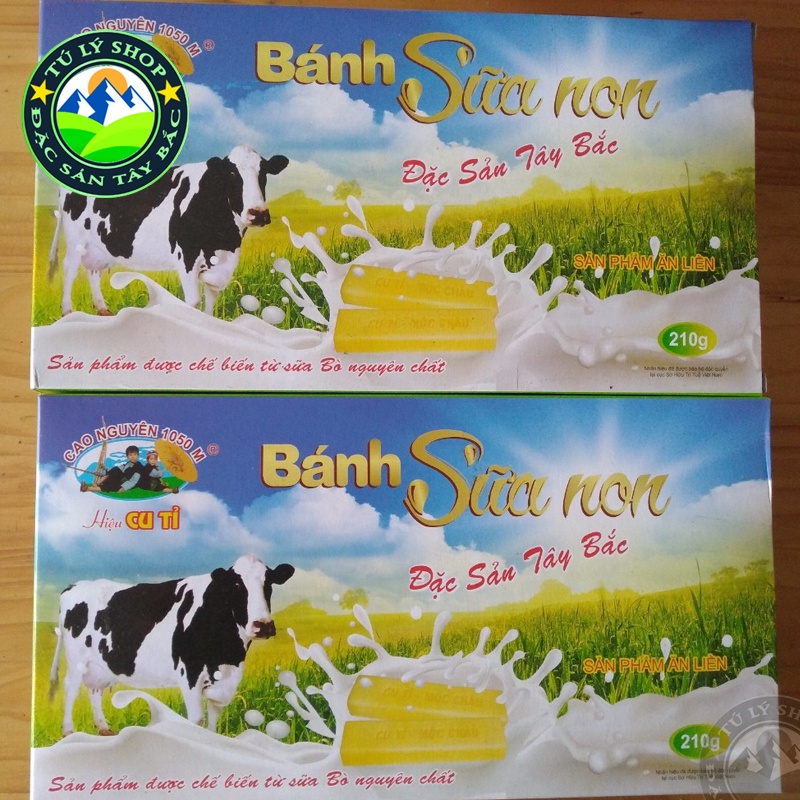 Bánh sữa non Mộc Châu 210g