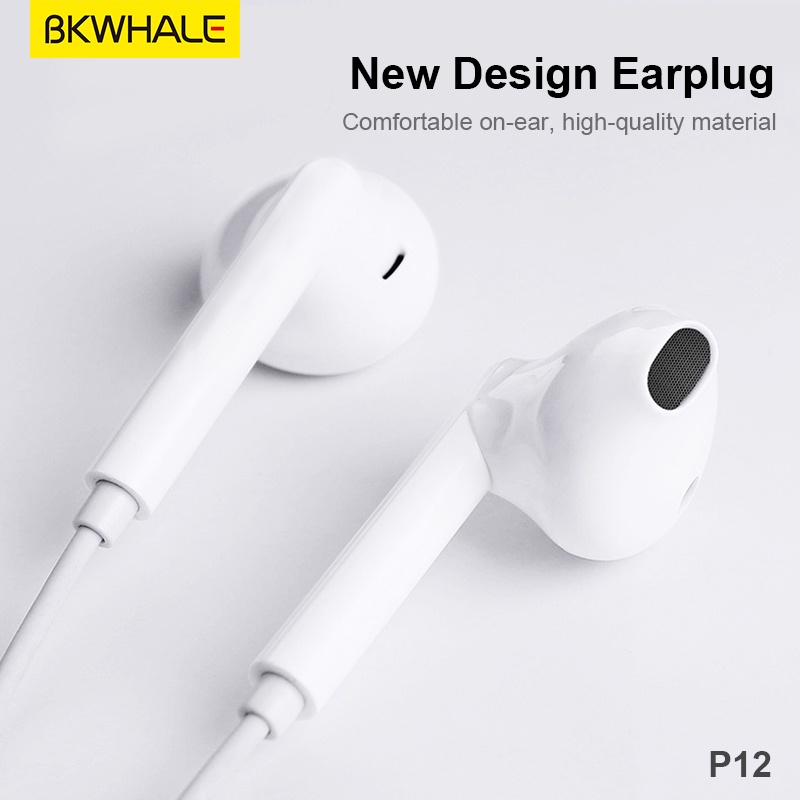 BKWHALE P12 Tai nghe có dây Tai nghe inear 3,5 mm có micrô cho Samsung OPPO Xiaomi