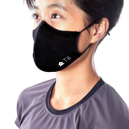 Khẩu trang chạy bộ T8 Running Mask Max O2 ( pack 2 chiếc) chính hãng