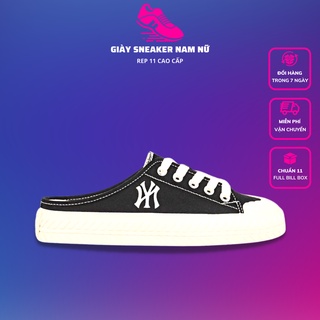 Giày sục nữ đạp gót MLB NY Full Bill Box , giày sục thể thao nữ MLB NY thời trang cao cấp
