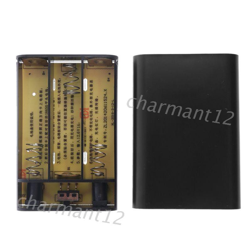 Hộp Sạc Pin 12v Diy 3x 18650 Dành Cho Bộ Phát Wifi