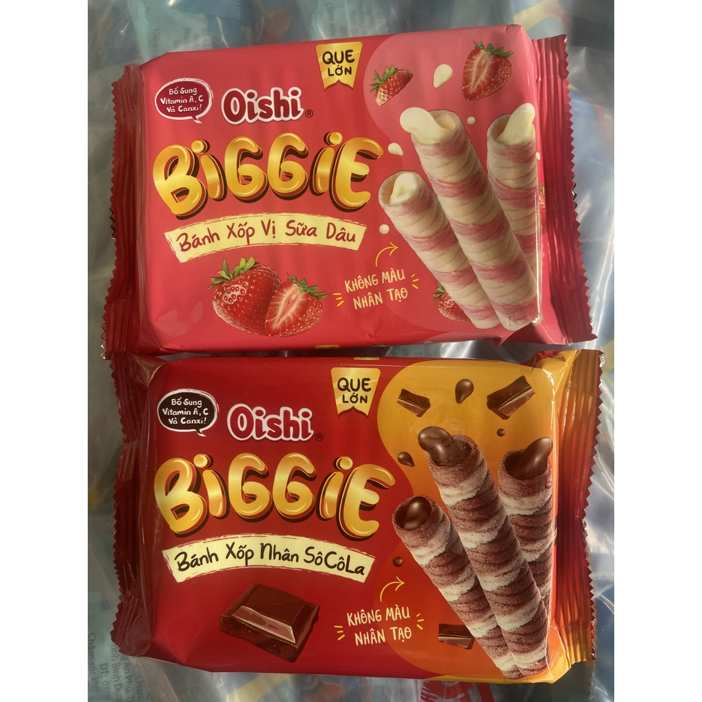 Bánh quế OISHI BIGGIE 120g