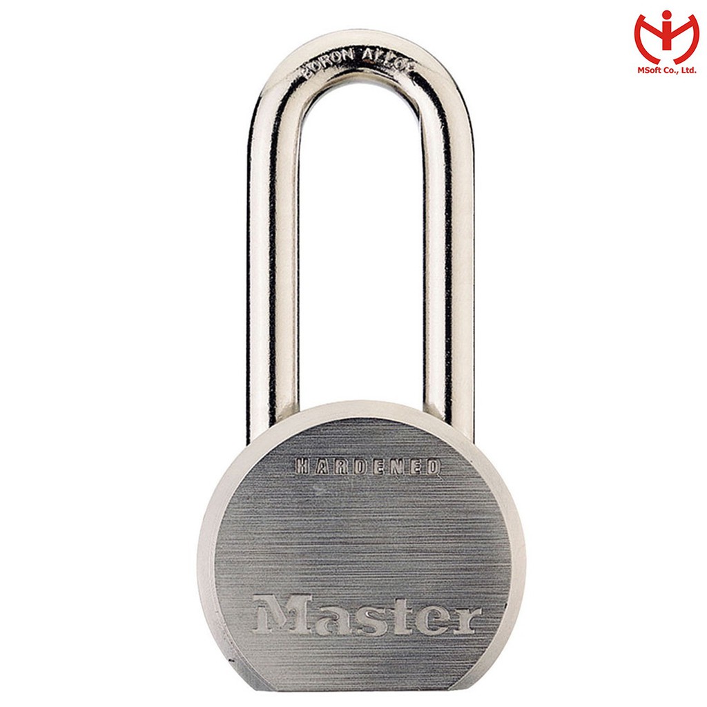 [Hỏa tốc HCM] Khóa thép Master Lock 930 DLHPF rộng 64mm càng dài 51mm 2 chìa răng cưa - MSOFT