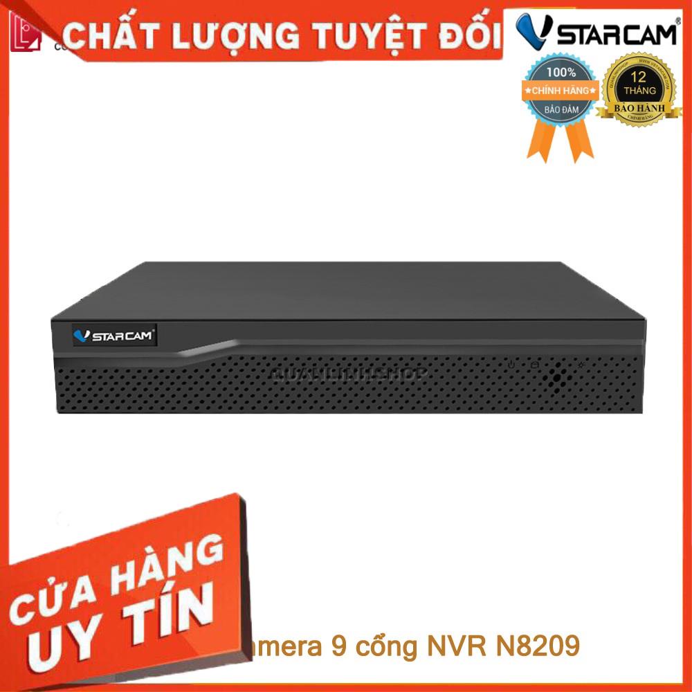 (giá khai trương) Đầu ghi hình camera IP 9 kênh Vstarcam N8209