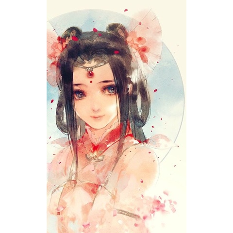 Tranh đính đá 5d DIY họa tiết hoạt hình đáng yêu 30x40cm