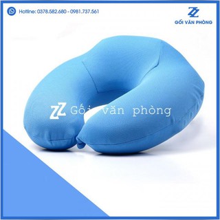 Gối Chữ U Cao Su Non Kê Cổ, Đỡ Cực Tốt Sau Gáy, Vỏ Vải Mát ZURI PILLOW GLC-05