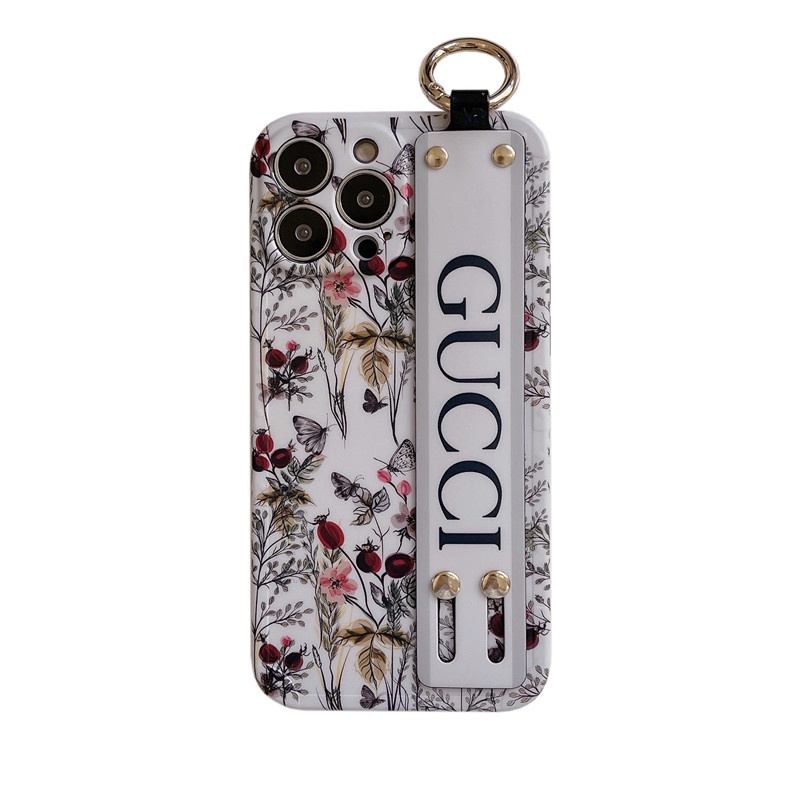 Ốp Điện Thoại Chống Sốc In Logo Thời Trang Có Dây Đeo Cổ Tay Cho iphone 12 11 13PROMAX X XS XR XSMAX