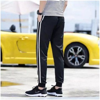 Quần jogger nam nữ 2 sọc