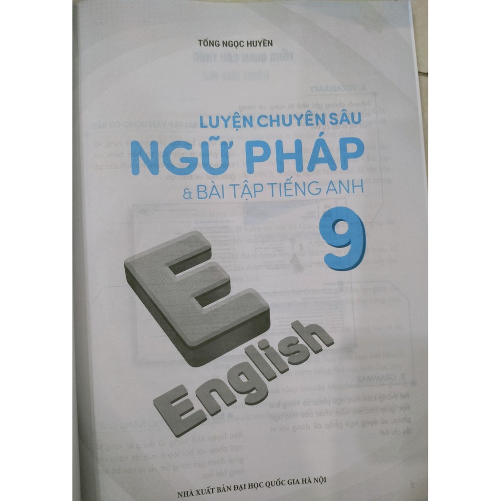 Sách - Luyên chuyên sâu ngữ pháp vá bài tập tiếng anh lớp 9