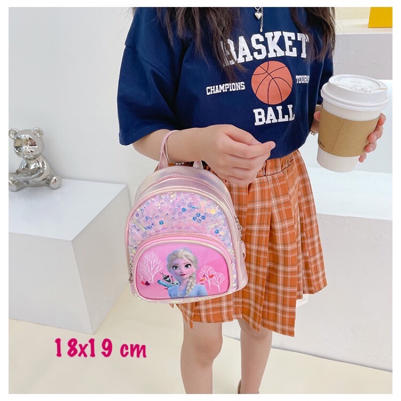 Balo nhỏ xinh cho bé gái Elsa Frozen