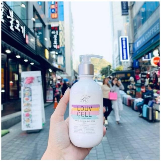 Sữa dưỡng trắng da toàn thân Body Louv Cell