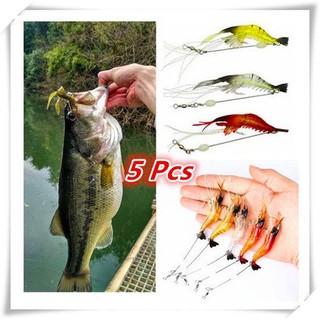 Set mồi câu giả hình tôm chuyên dụng tiện lợi