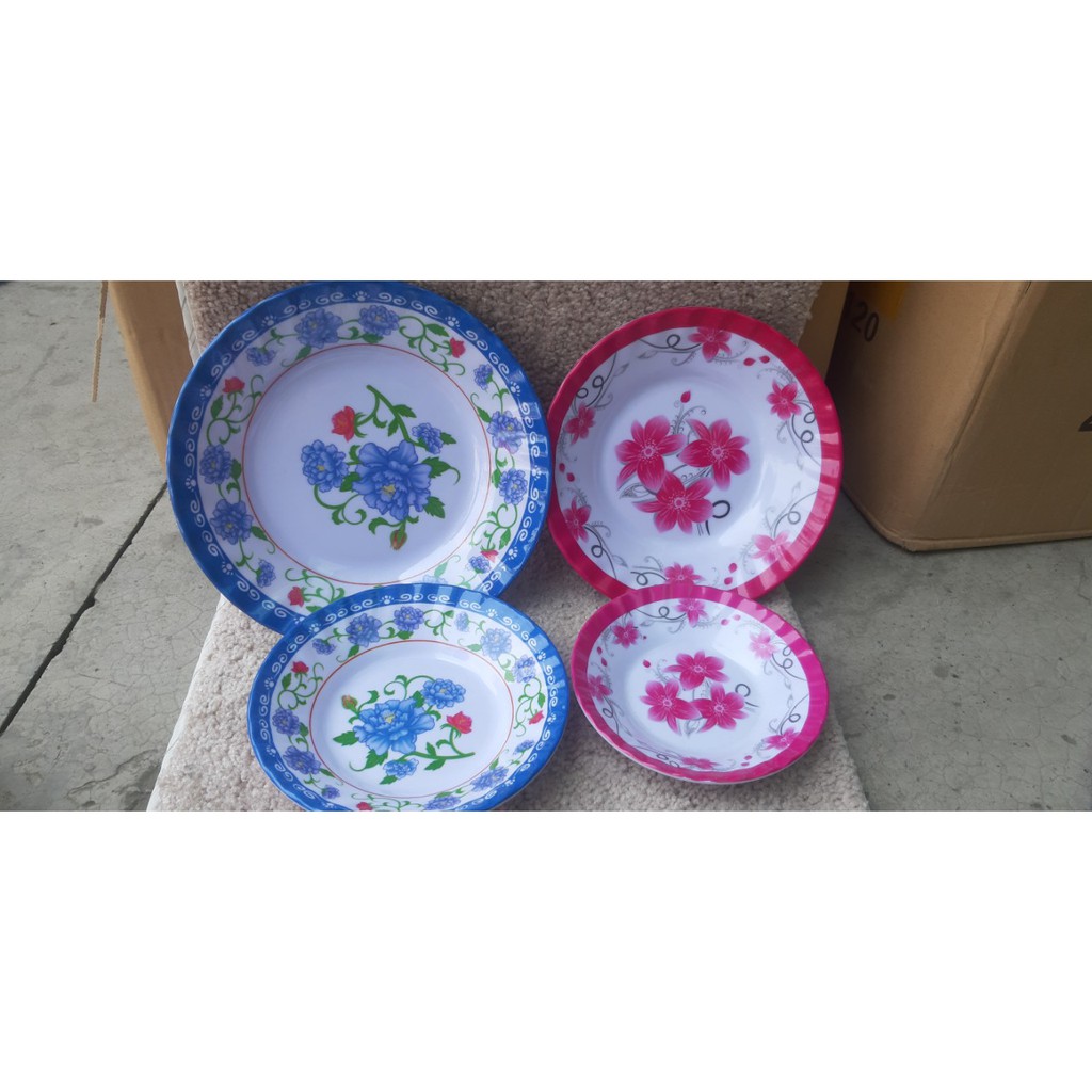 COMBO 10 Đĩa nhựa melamine sâu 12,5cm 15cm 18cm 20cm 23cm