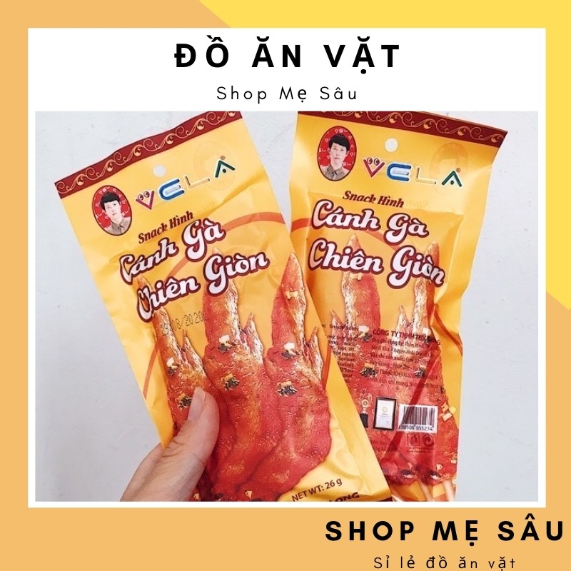 Snack Cánh Gà 💖 FREESHIP 💖 Bim Bim Hình Cánh Gà Thơm Cay