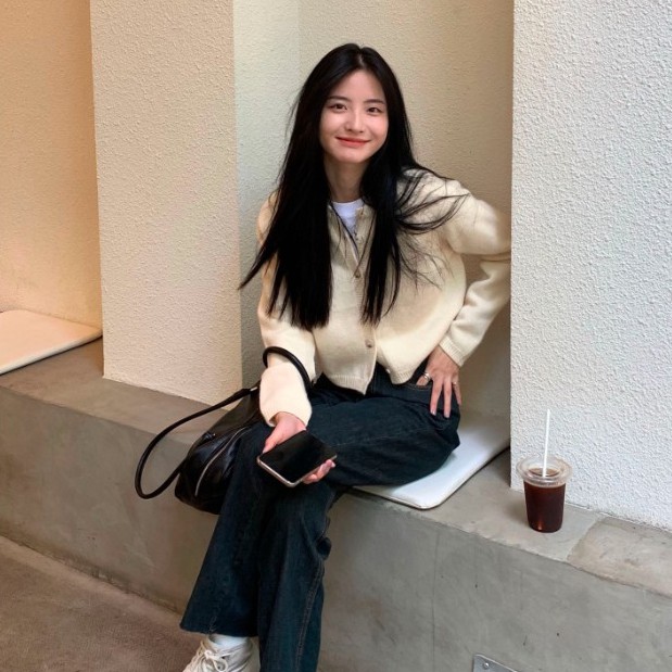 [CHẤT ĐẸP XỨC XẮC] Áo cardigan nữ thu đông, đơn giản, dễ mix đồ | BigBuy360 - bigbuy360.vn