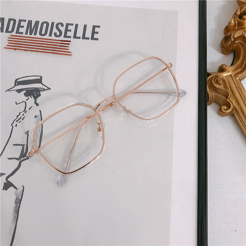 Mắt kính oversize chống bức xạ phong cách Hàn Quốc dành cho nữ