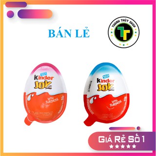 Socola trứng hiệu Kinder Joy có đồ chơi bên trong bé nào cũng thích bán lẻ loại 20g